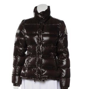 MONCLER Down Jacket - XS - Dark Chocolate